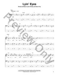 Lyin' Eyes Guitar and Fretted sheet music cover